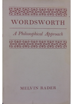 Wordsworth.  A Philosophical Approach
