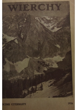 Wierchy, rok czternasty, 1936 r.