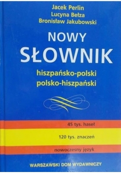 Nowy słownik hiszpańsko polski polko hiszpański