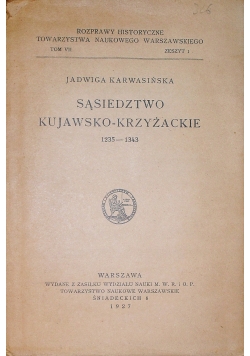 Sąsiedztwo Kujawko Krzyżackie, 1927 r.