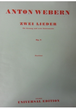 Zwei Lieder,Op.8