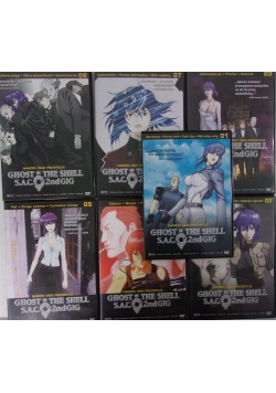 Ghost in the Shell S.A.C 2nd GIG. Zestaw 7 płyt DVD