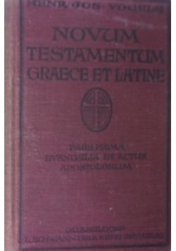 Novum Testamentum Graece Et Latine, 1922 r.