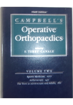 Operative Orthopaedics