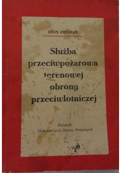 Służba przeciwpożarowa terenowej obrony przeciwlotniczej