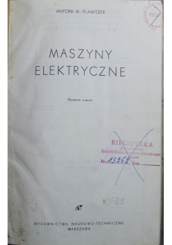 Maszyny elektryczne