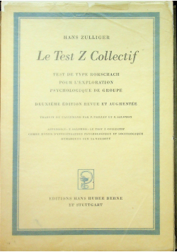 Le test z collectif