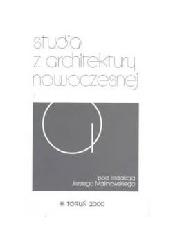 Studia z architektury nowoczesnej