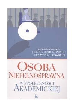 Osoba niepełnosprawna w społeczności akademickiej