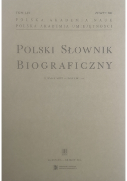 Polski słownik biograficzny zeszyt 208 tom L I/I