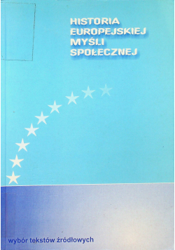 Historia europejskiej myśli społecznej