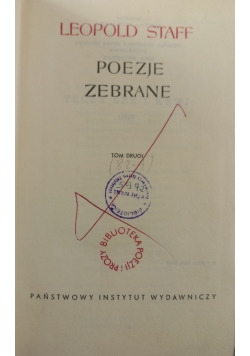 Poezje zebrane