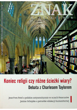Znak miesięcznik Koniec religii czy różne ścieżki wiary Nr 665