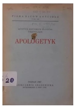 Apologetyk, 1947 r.