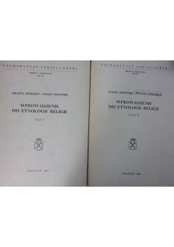 Wprowadzenie do etnologii religii, Tom I-II