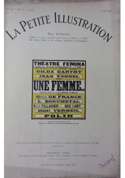 La Petite Ilustration, 23 mai, 1925 r.