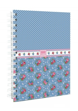 Kołonotatnik A5 Shabby blue