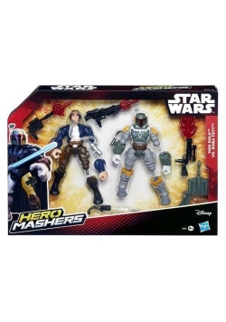Star Wars Hero Mashers Han Solo vs. Boba Fett