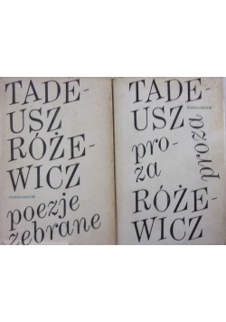 Poezje zebrane /Proza