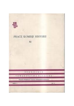 Prace komisji historii XI