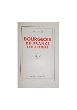 Bourgeois de France et D'ailleus