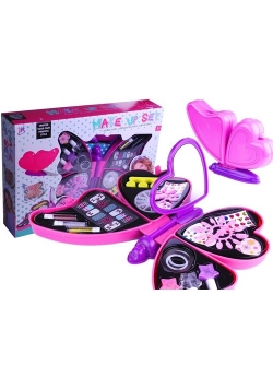 Zestaw do manicure motyl lakiery naklejki brokat