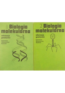 Biologia molekularna Tom I do II