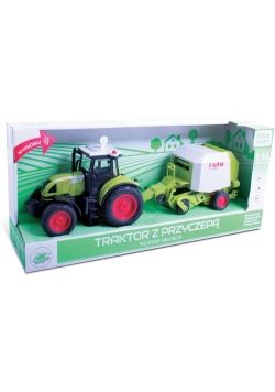 Traktor ze snopowiązałką