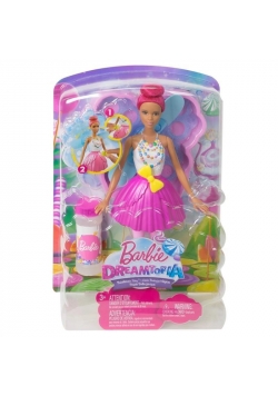 Barbie Dreamtopia. Bąbelkowa wróżka Ciemnoróżowa