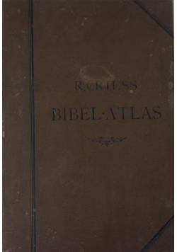 Bibel  - Atlas, 1895 r.