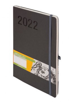 Impresja B5 kalendarz szary TDW 2022