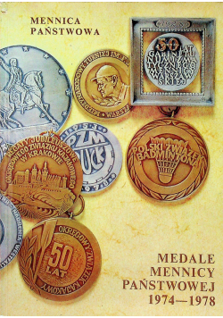 Medale Mennicy Państwowej 1974  1978