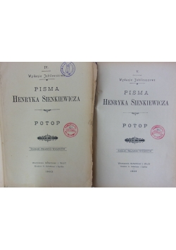 Pisma,  Potop t. II- III, 1903 r.