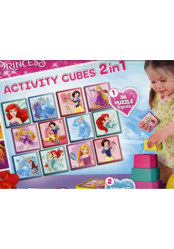 Disney Princess Activity Cubes 2w1