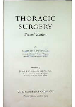 Thoracic Surgery