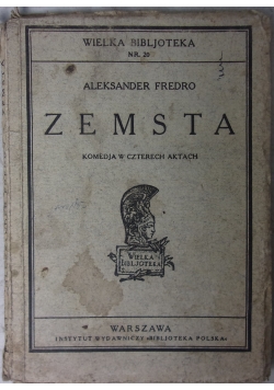 Zemsta, 1923 r.