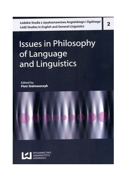 Issues in Philosophy of Language and Linguisti, Nowa