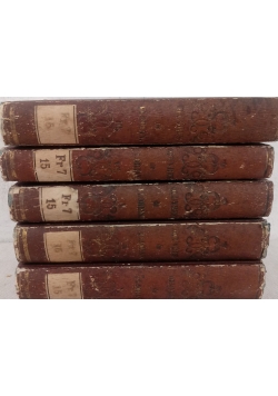 Oeuvres completes, Zestaw pięciu książek, 1796r.