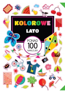 Kolorowe lato. Ponad 100 naklejek