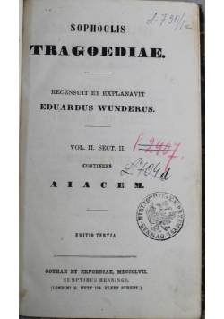 Tragoediae 1833 r
