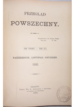 Przegląd powszechny 1886 r.