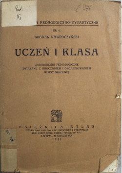 Uczeń i Klasa 1931 r