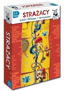Puzzle Układam i opowiadam Strażacy EDGARD