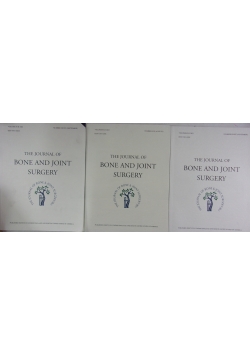 The Journal of Bone and Joint Surgery. Zestaw 3 książek