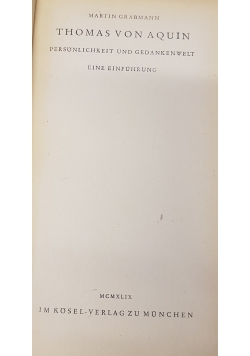 Thomas von Aquin, 1946r.