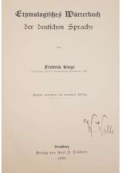 Etnologiafrches Worterbuch, 1910r.