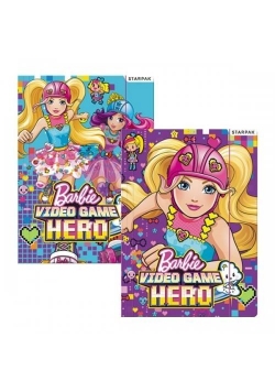 Teczka z gumką A4 Barbie Video Games