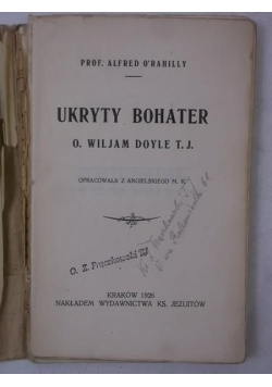 Ukryty bohater, 1926 r.