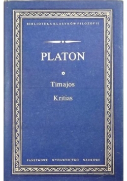 Platon - Timajos, Kritias BKF
