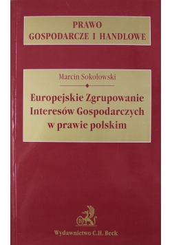 Europejskie Zgrupowanie Interesów Gospodarczych w prawie polskim
